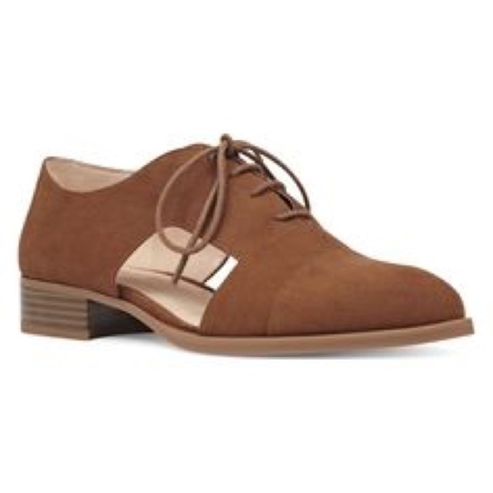 Nine West 8.5 Nambero Cap Toe Lace Up Shoe
